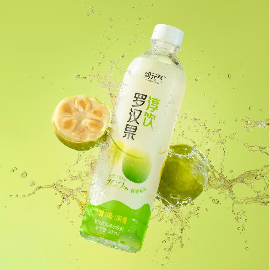 Monk Fruit Drinks 500ml natural zero sugar beverage