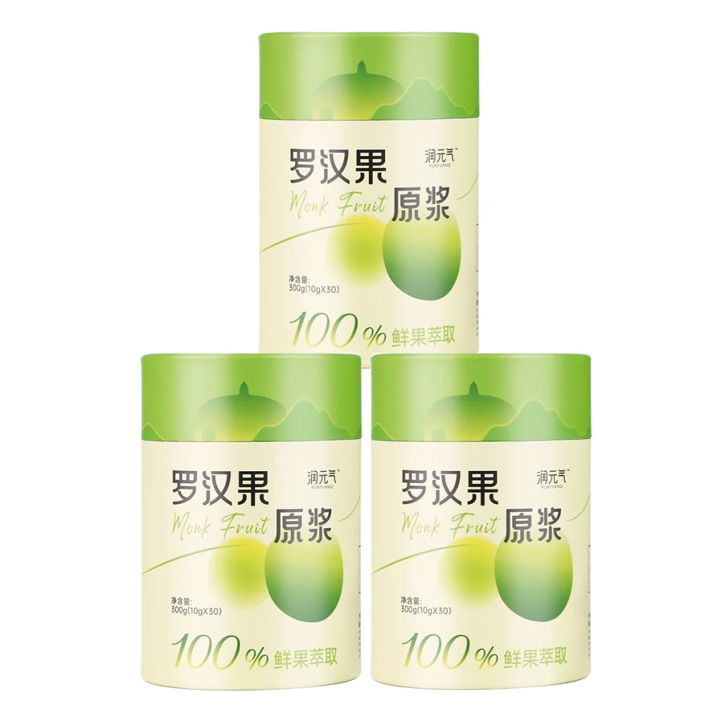 Monk Fruit Syrup made from 100% fresh monk fruit extract
